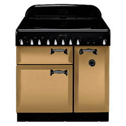 Rangemaster Elan 90 Electric Range Cooker, Cream